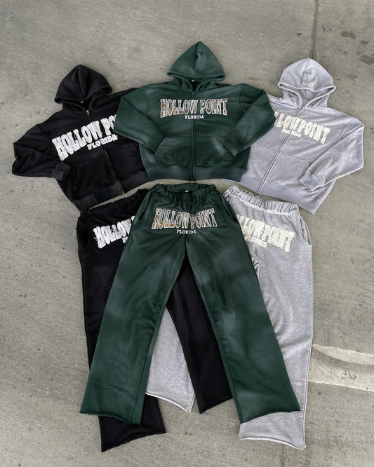 Hollow Sweatsuit Set